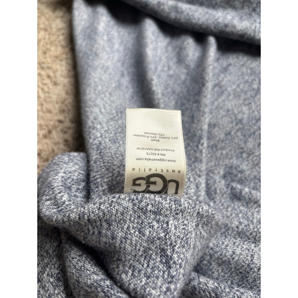 Women's UGG Heather blue Open Front Cardigan Sweater Size S - Picture 5 of 5